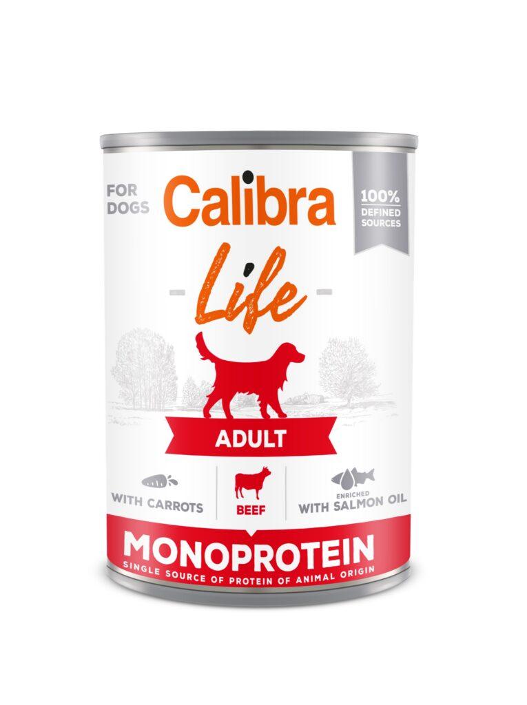 Calibra Life Adult Beef with Carrots konserv koertele 400g