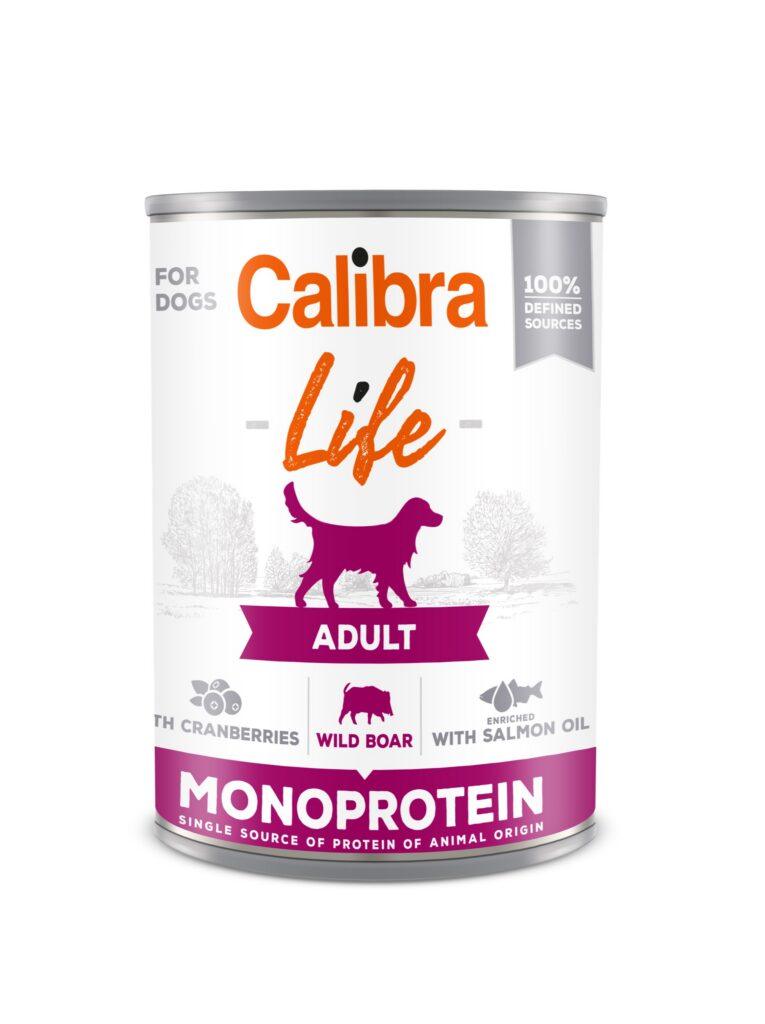 Calibra Life Adult Wild boar with Cranberries konserv koertele 400g
