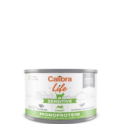 Calibra Life Sensitive Rabbit konserv kassidele 200g