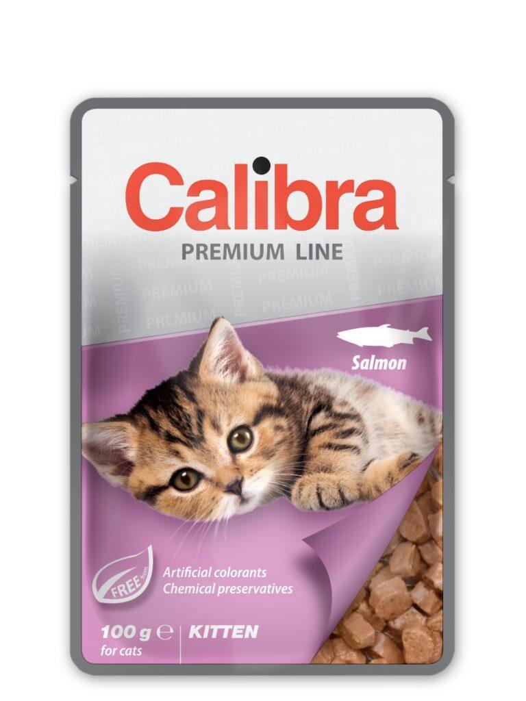 Calibra Premium Kitten Salmon märgtoit kassipoegadele 100g