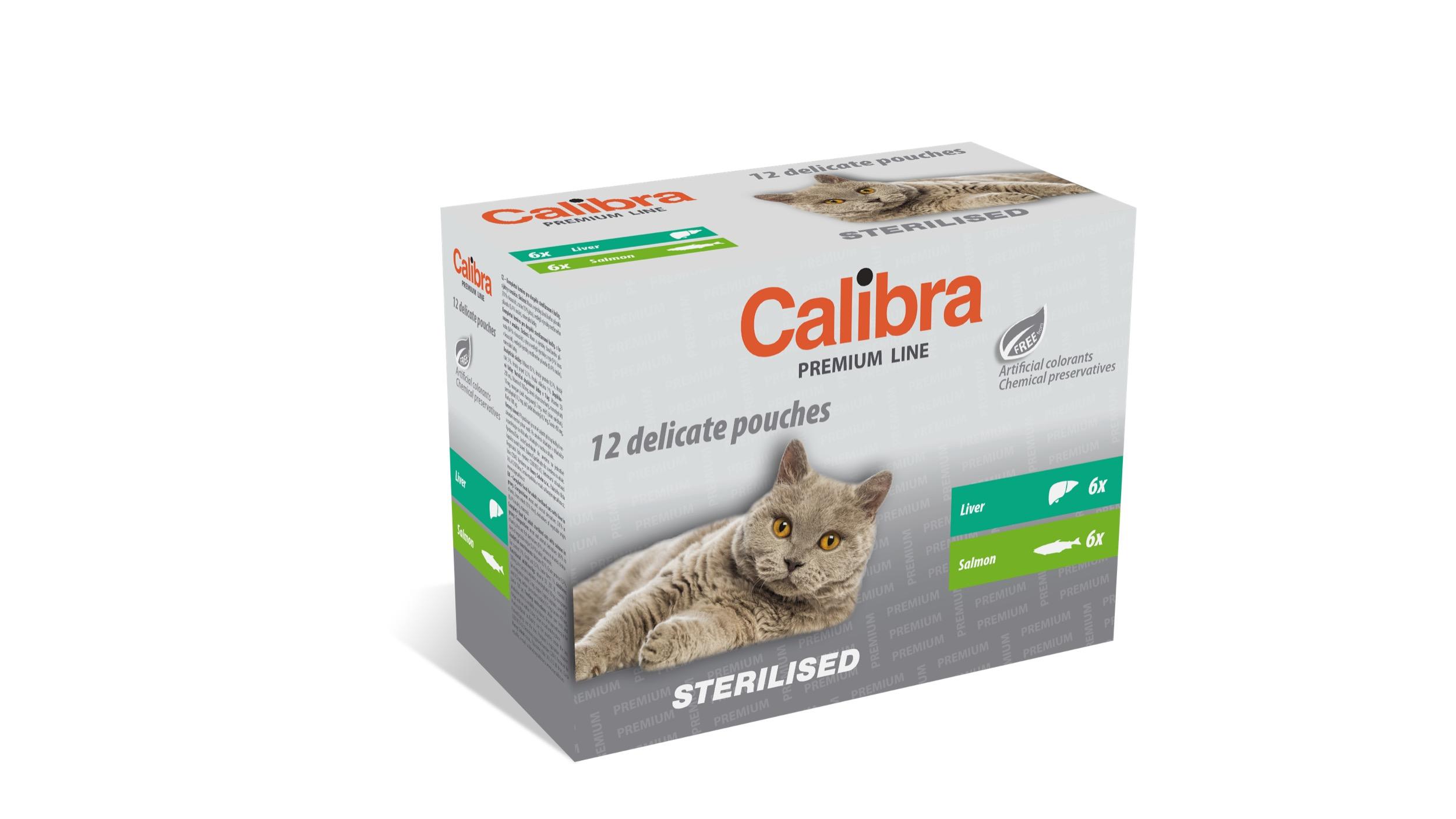 8594062084884.jpg Calibra Premium Sterilised multipakk märgtoit kassidele 12x100g - Pilt 1