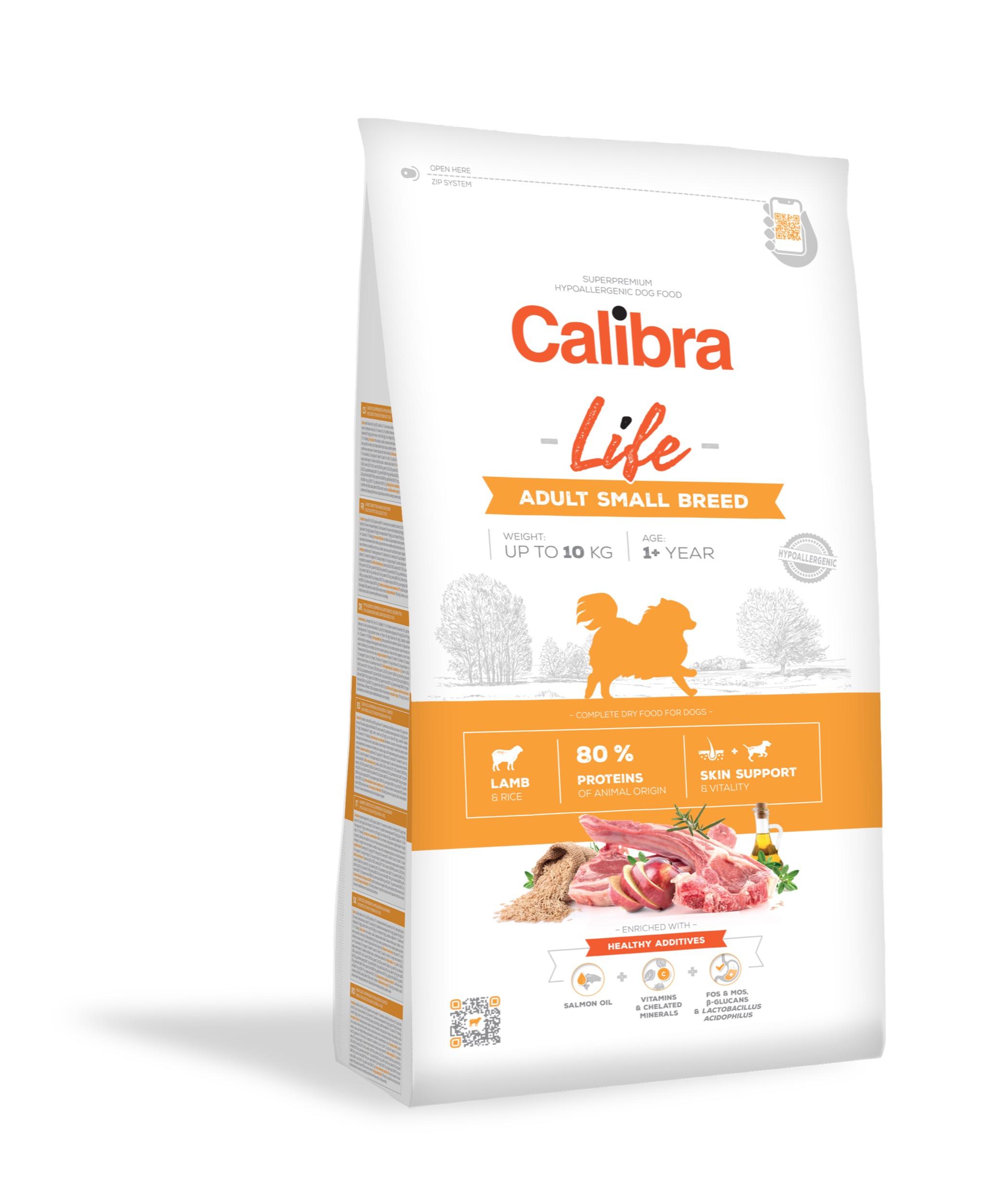 8594062086574-1.jpg Calibra Life Adult Small Breed Lamb koeratoit 1,5kg - Pilt 1