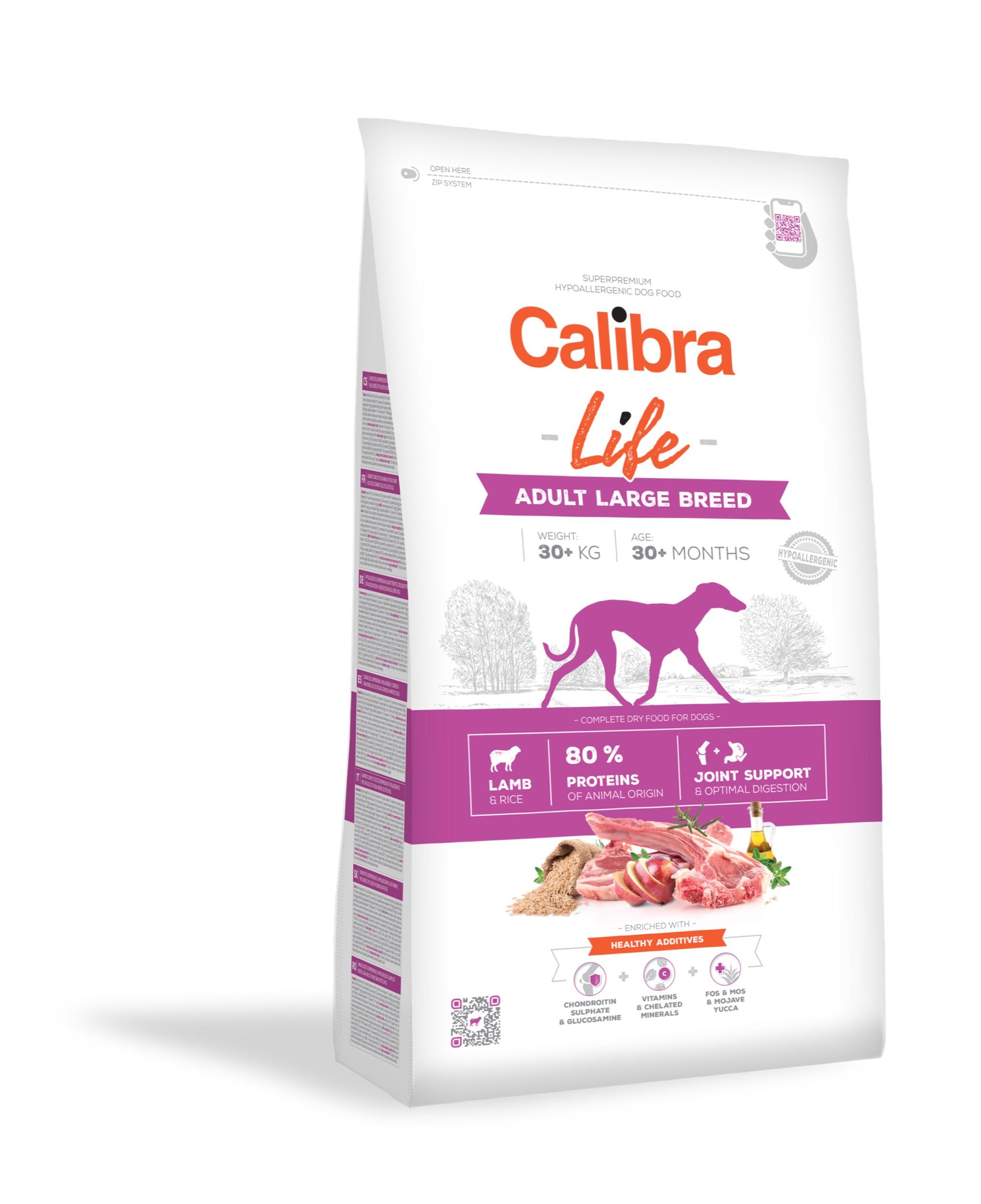 8594062086666-1.jpg Calibra Life Adult Large Breed Lamb koeratoit 12kg - Pilt 1