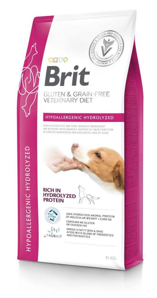 Brit Veterinary Diet Hypoallergenic Hydrolyzed erisööt koertele 6kg
