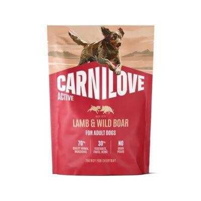 Carnilove Active Lamb & Wild Boar Adult koeratoit 1,5kg