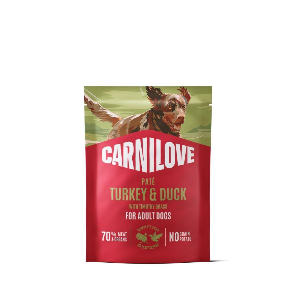 Carnilove Pate Turkey & Duck märgtoit koertele 300g