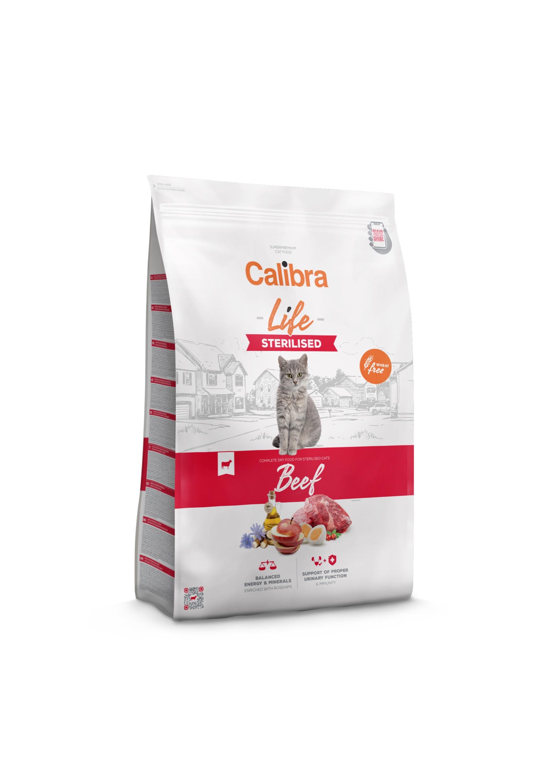 8595706700450-1.jpg Calibra Life Sterilised Beef kassitoit 1,5kg - Pilt 1