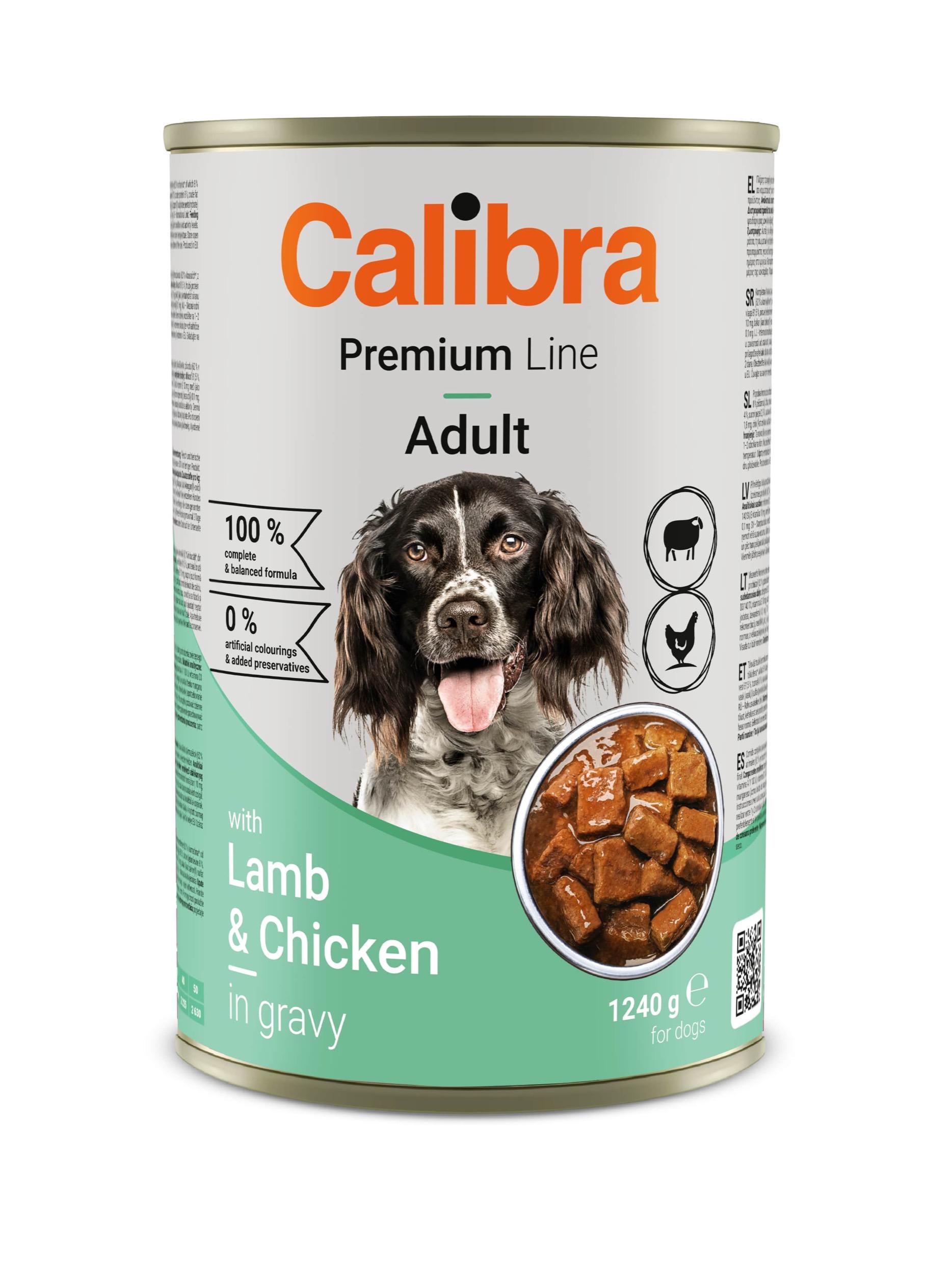 8595706701723-1.jpg Calibra Premium Lamb & Chicken konserv koertele 1240g - Pilt 1
