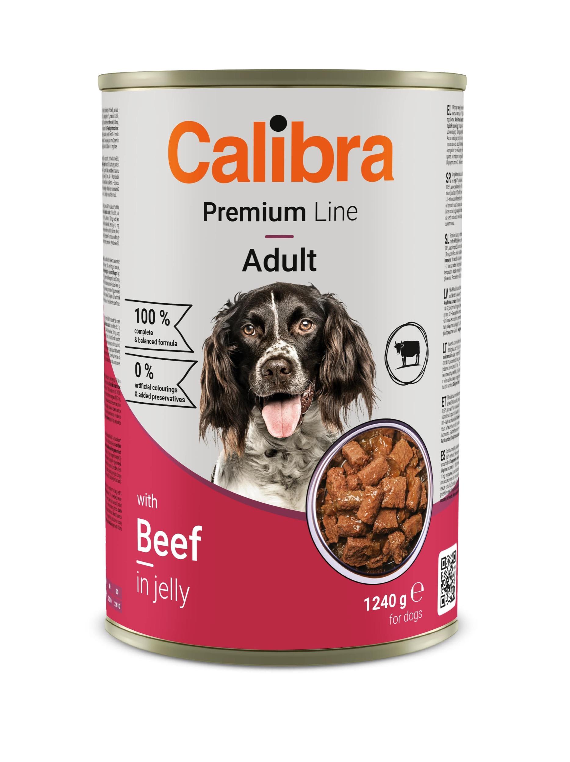 8595706701730-1.jpg Calibra Premium Beef konserv koertele 1240g - Pilt 1