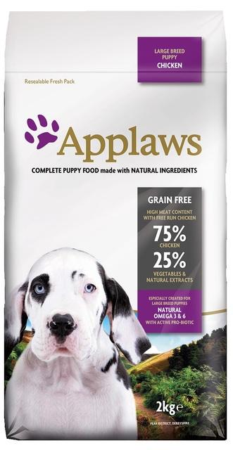 102670.jpg Applaws kutsikatoit suurtele tõugudele kanalihaga, 2 kg - Pilt 1