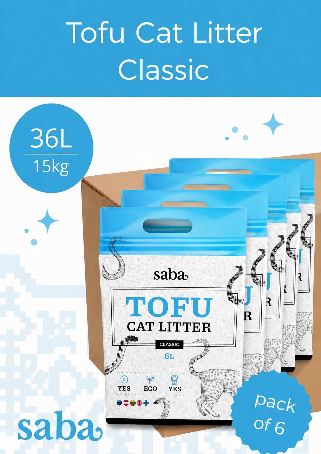 14745010489041.jpg SABA lõhnatu tofu kassiliiv 36L - Pilt 1
