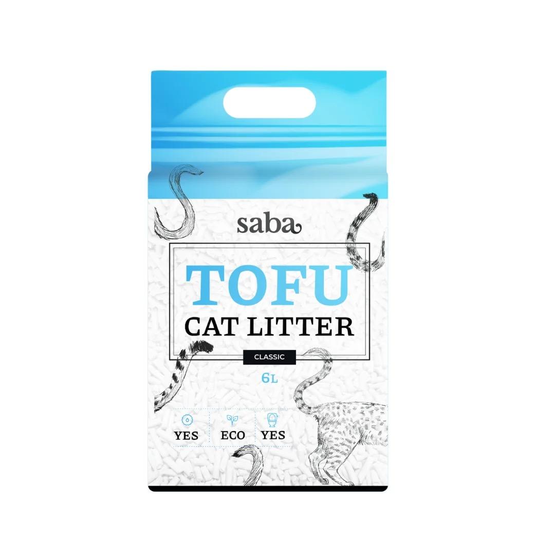 4745010489044.jpg SABA lõhnatu tofu kassiliiv 6L - Pilt 1