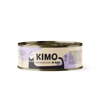 Kimo Tuna & Mackerel in Jelly konserv kassidele 70g