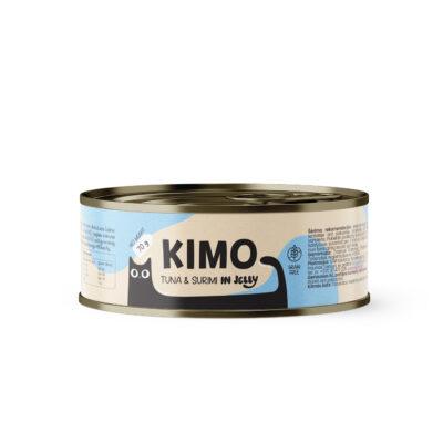 Kimo Tuna & Surimi in Jelly konserv kassidele 70g