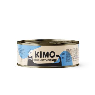 Kimo Tuna & Whitebait in Jelly konserv kassidele 70g