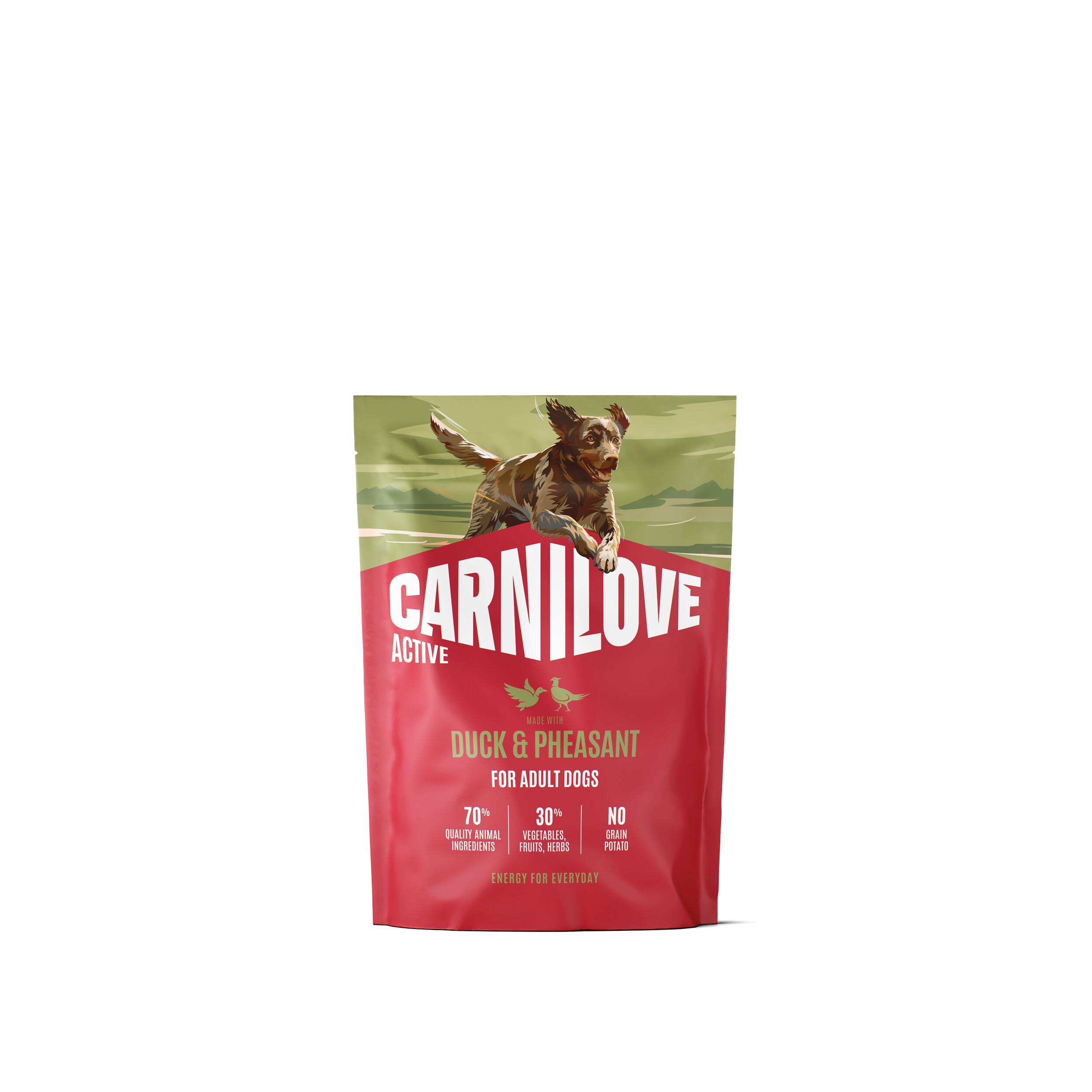 8595602581146.jpg Carnilove Active Duck & Pheasant Adult koeratoit 1,5kg - Pilt 1