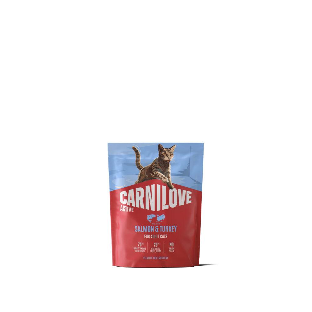Carnilove Active Salmon & Turkey Adult kassitoit 0,4kg