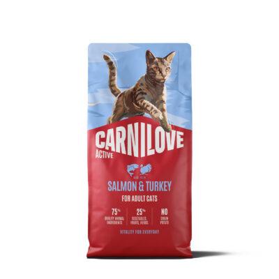 Carnilove Active Salmon & Turkey Adult kassitoit 6kg