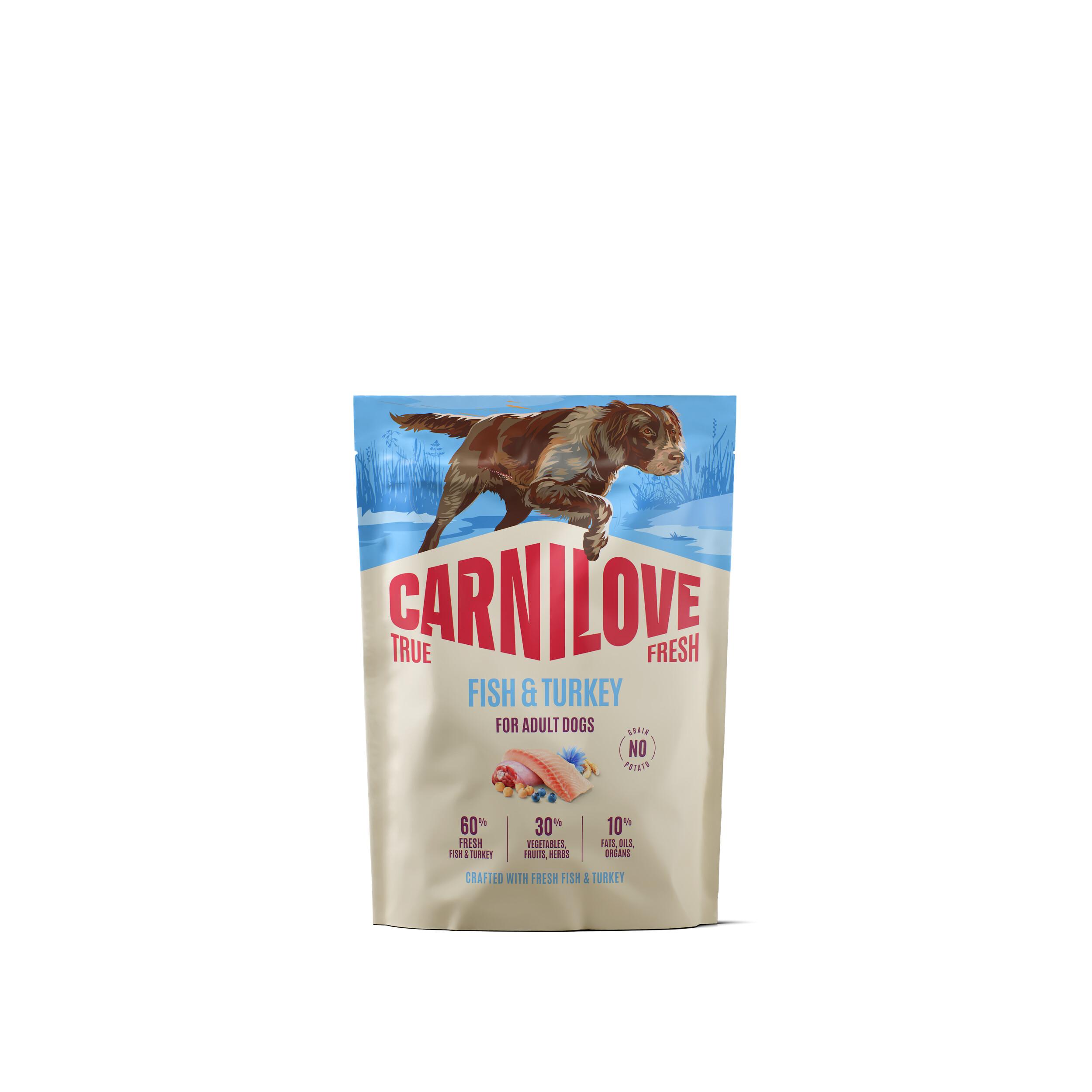 8595602582051.jpg Carnilove True Fresh Fish & Turkey Adult koeratoit 1,5kg - Pilt 1