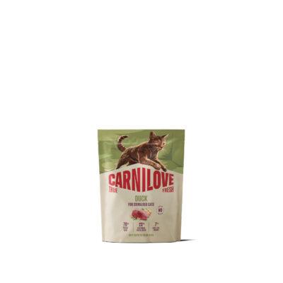 Carnilove True Fresh Duck Adult Sterilised kassitoit 0,4kg