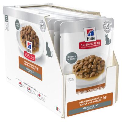 Hills kassi einekotike young sterilised kalkun 85g 12tk