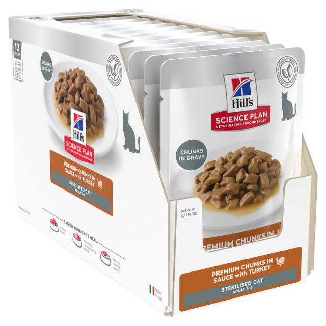 151182.jpg Hills kassi einekotike young sterilised kalkun 85g 12tk - Pilt 1