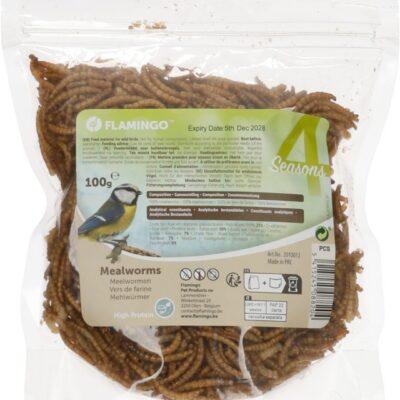 Flamingo kuivatatud jahuussid metslindudele 100g
