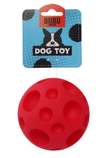 5905309284678.jpg Bubu Pets vinüülist punane maiusepall koertele 12cm - Pilt 1