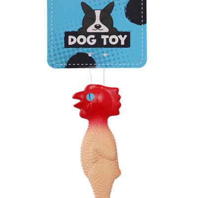 Bubu Pets koeralelu lateksist kana piiksuga 15cm