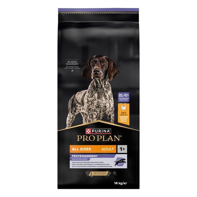 287621.jpg PRO PLAN KOERA TÄISSÖÖT PROTEIN & ENERGY ROHKE KANAGA 14KG - Pilt 1