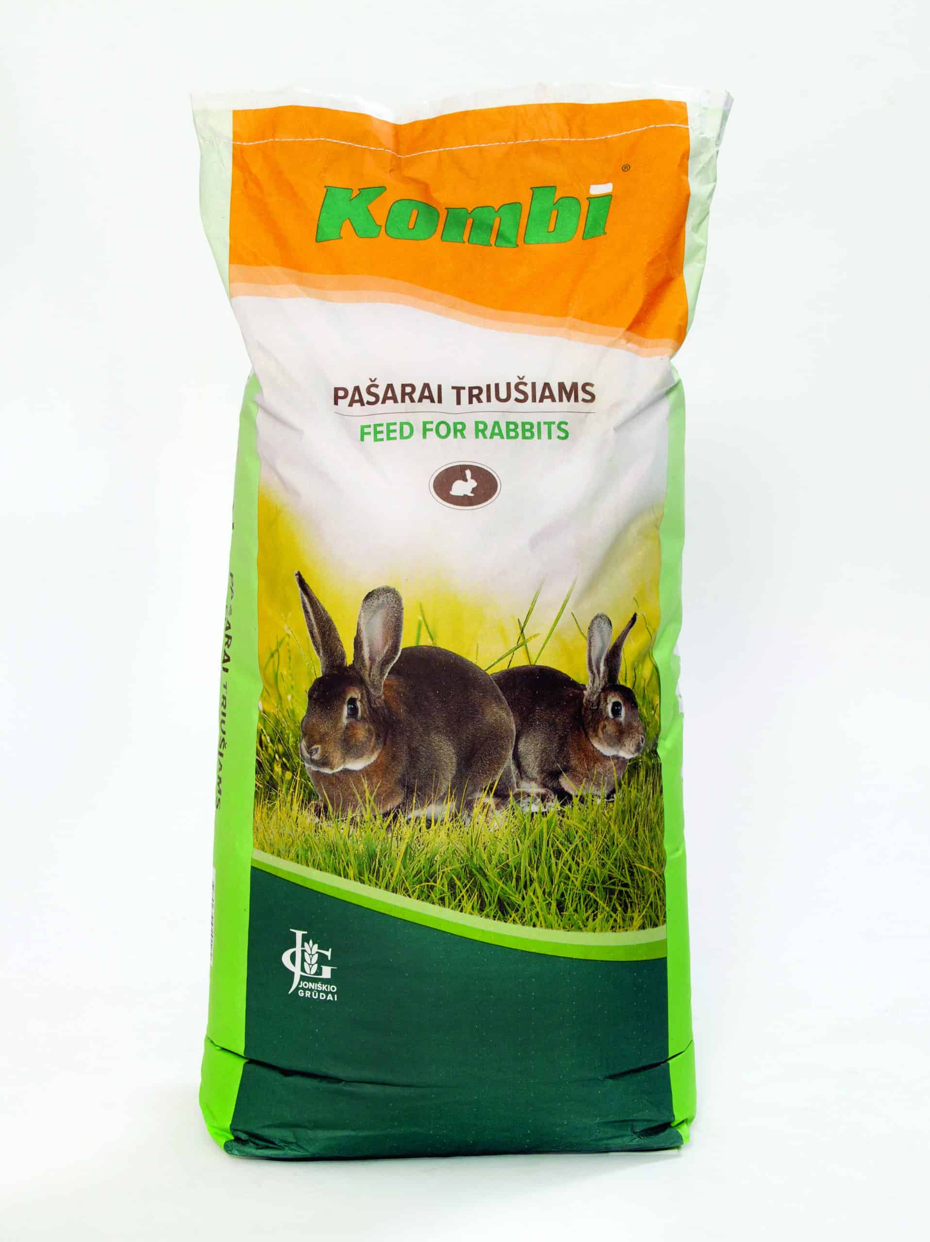4779039020124.jpg Kombi täissööt noortele ja täiskasvanud küülikutele fütobiootikumidega 25kg - Pilt 1
