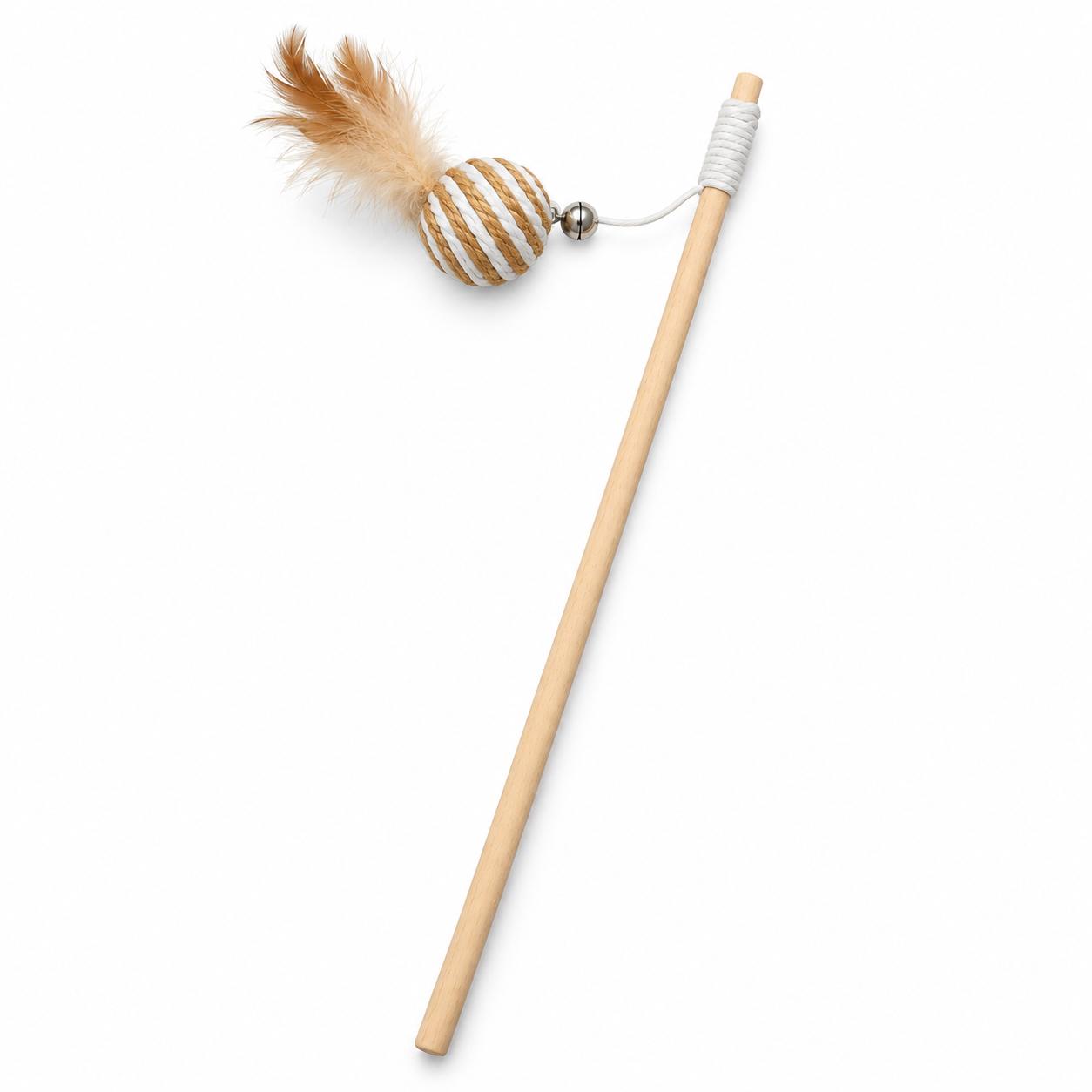 5908222256821.jpg Tessa puidust kassiõng mänguasjaga 40cm (assortii) - Pilt 1