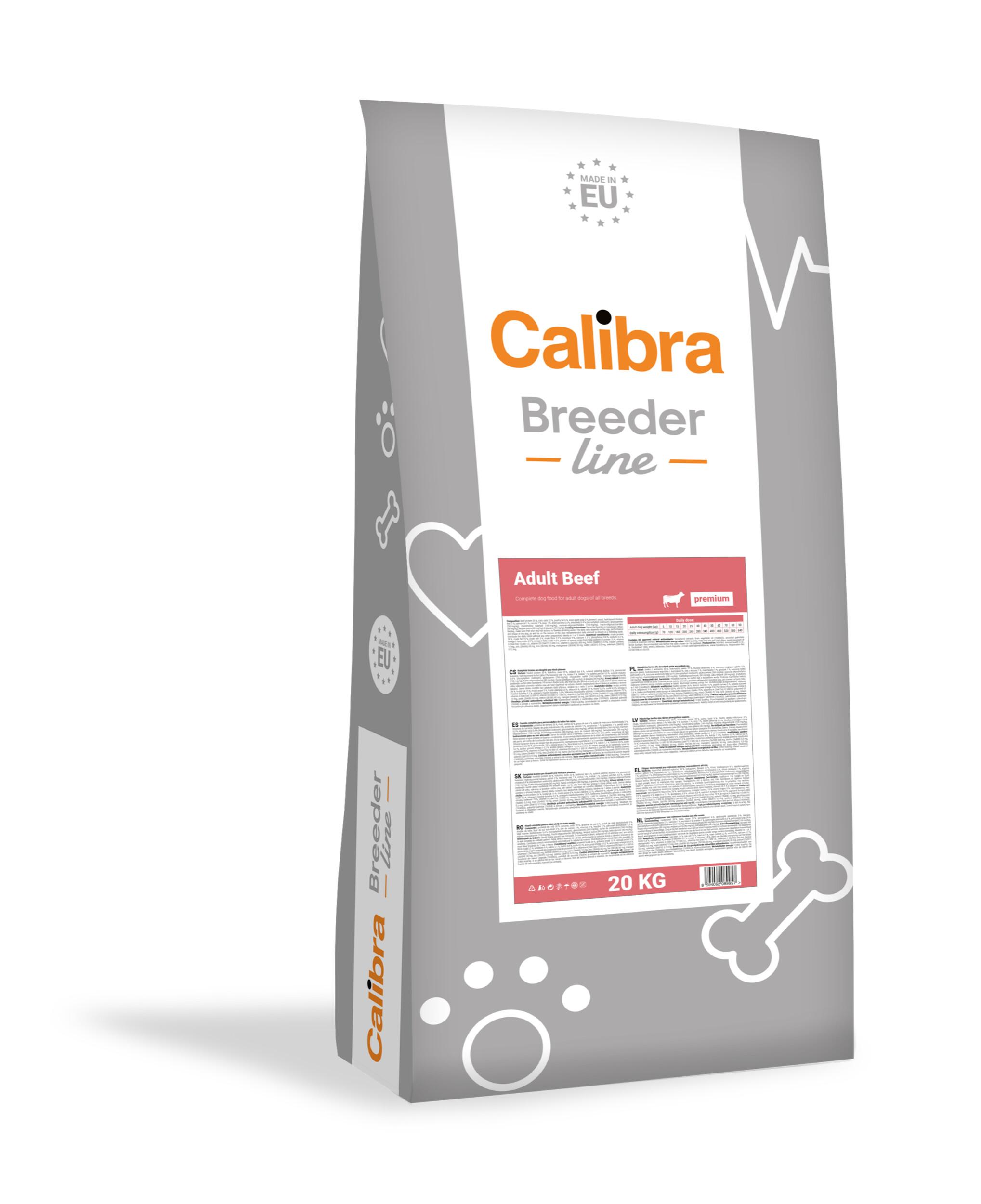 8594062089957.jpg Calibra Breeder Line Premium Adult Beef koeratoit 20kg - Pilt 1