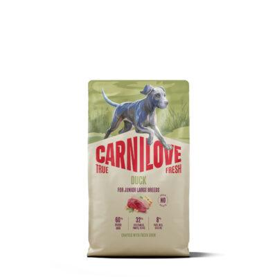 Carnilove True Fresh Duck Junior Large Breed koeratoit 4kg