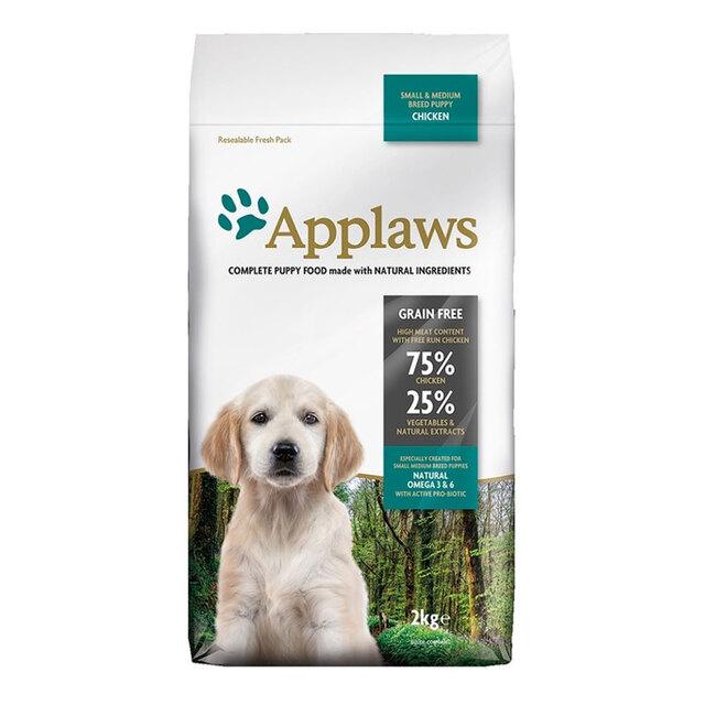 95004.jpg Applaws kutsikatoit väike/keskmine tõug, kanalihaga, 2 kg - Pilt 1